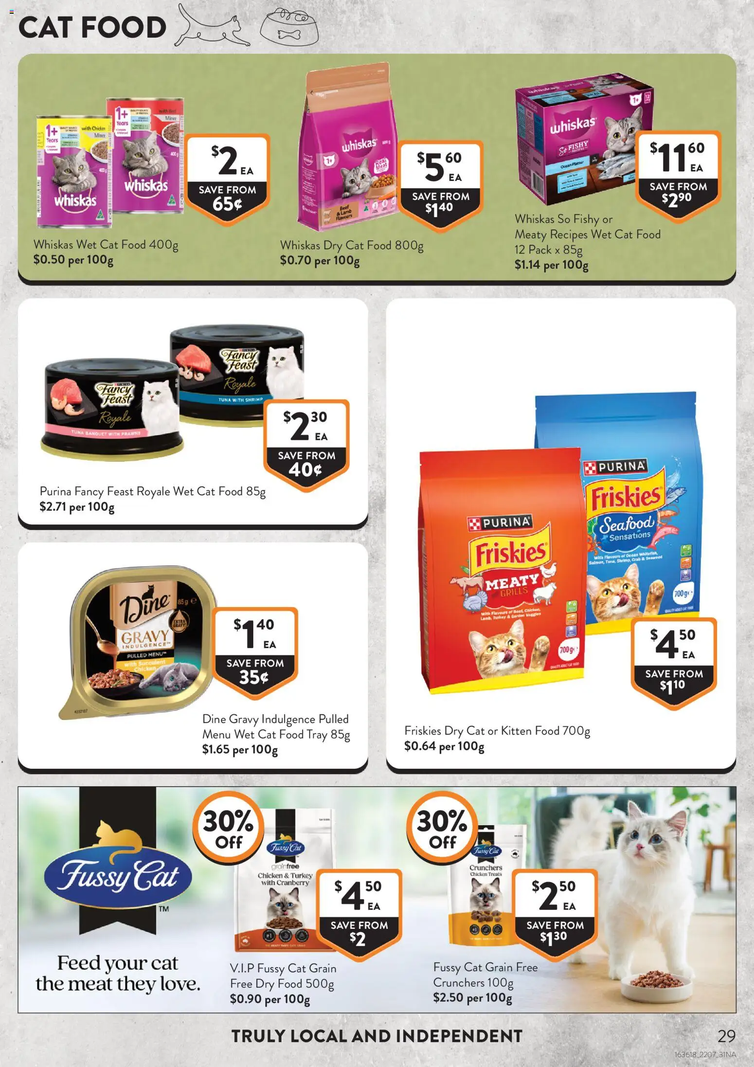 Foodworks catalogue - valid from 22/07/2026 | Page: 29 | Products: Crab, Prawns, Shrimp, Turkey
