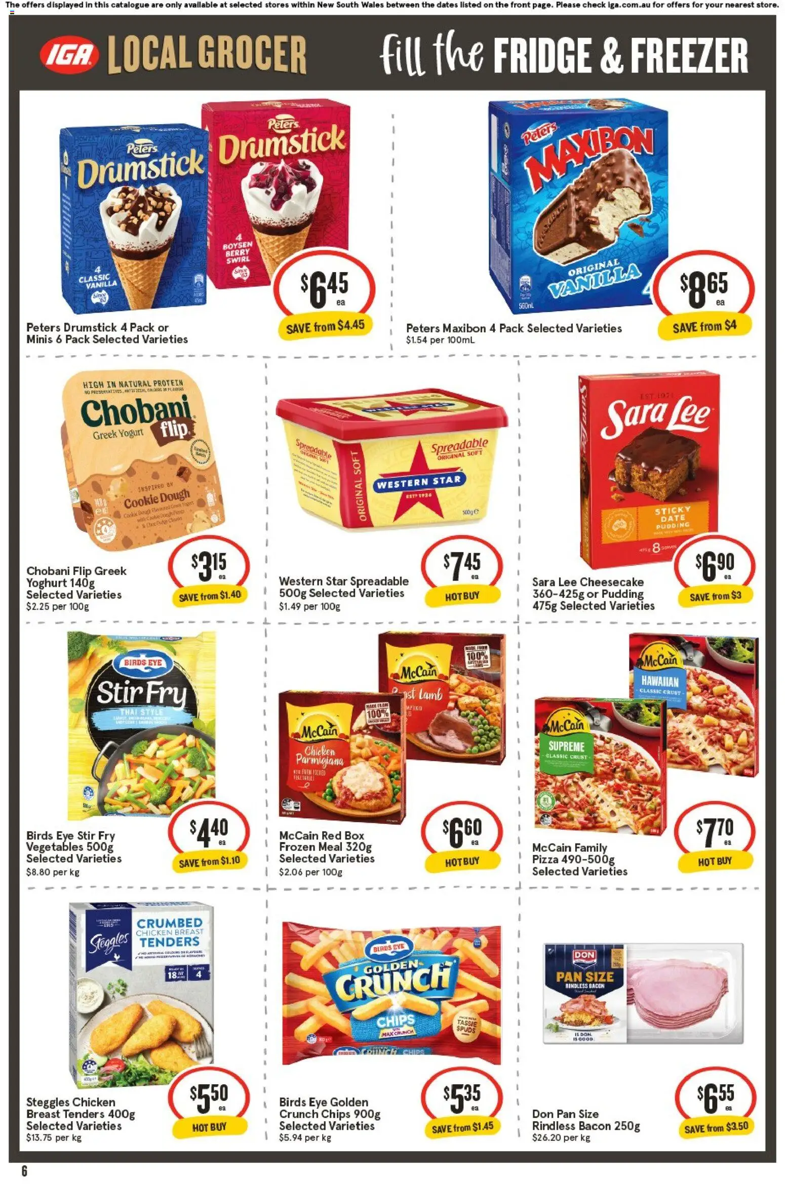 IGA catalogue - valid from 02/09/2026 | Page: 7 | Products: Box, Pizza, Fridge, Freezer