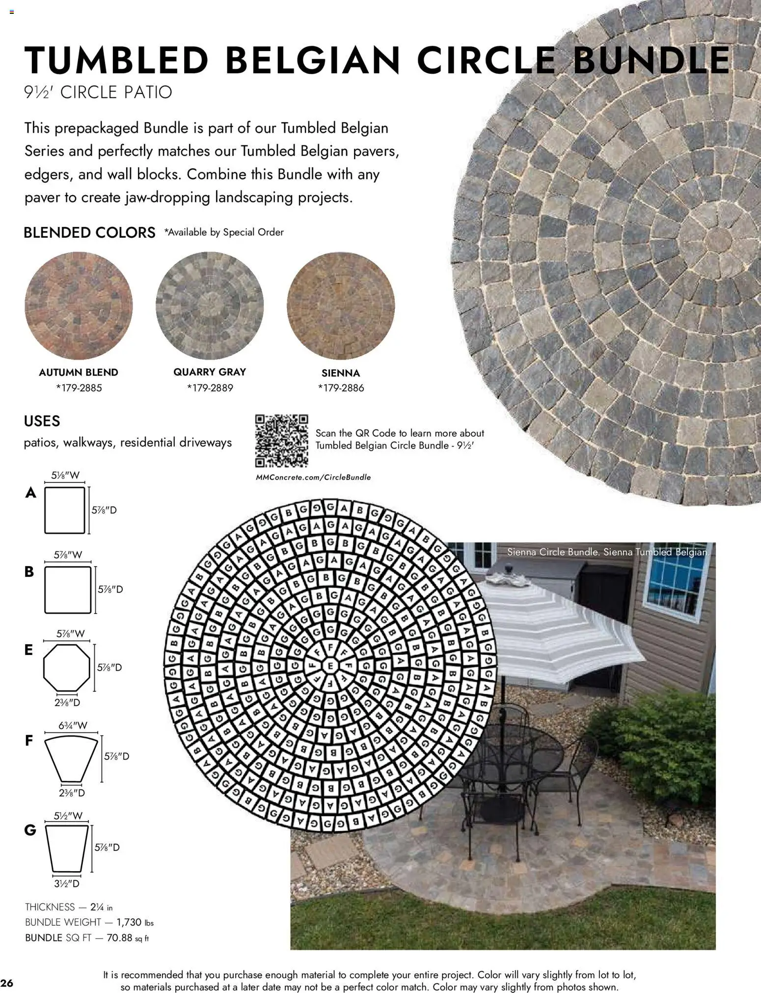Menards Landscape Catalog - valid from 02.04.2026 | Page: 26 | Products: Date, Weight