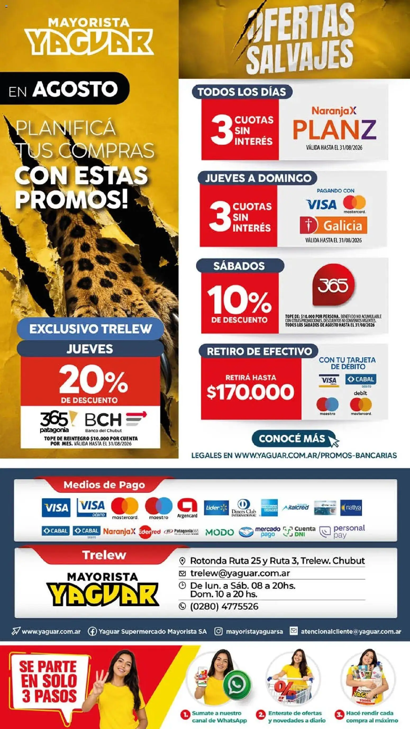 Yaguar - Oferta Semanal Trelew │ válido desde el 03/08/2026 | Página: 22