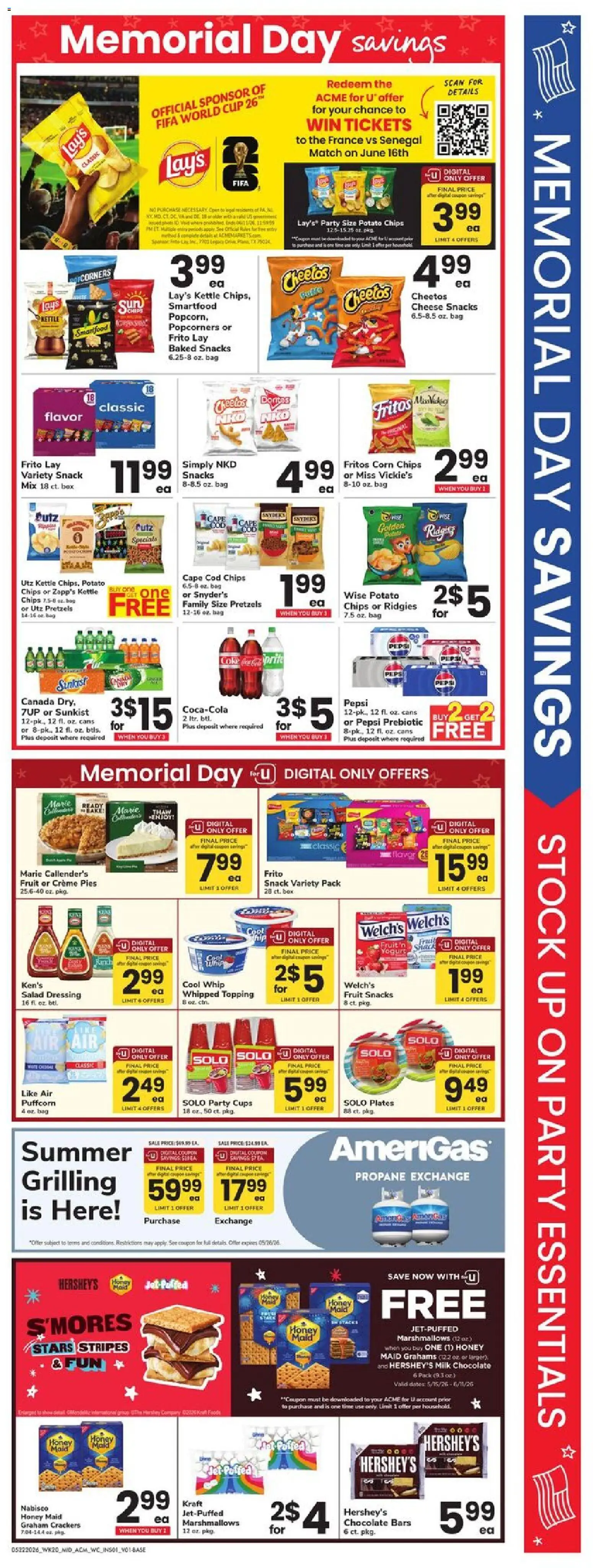 Acme Weekly Ad - NJ - valid from 22.05.2026 | Page: 3 | Products: Corn, Box, Salad, Bag