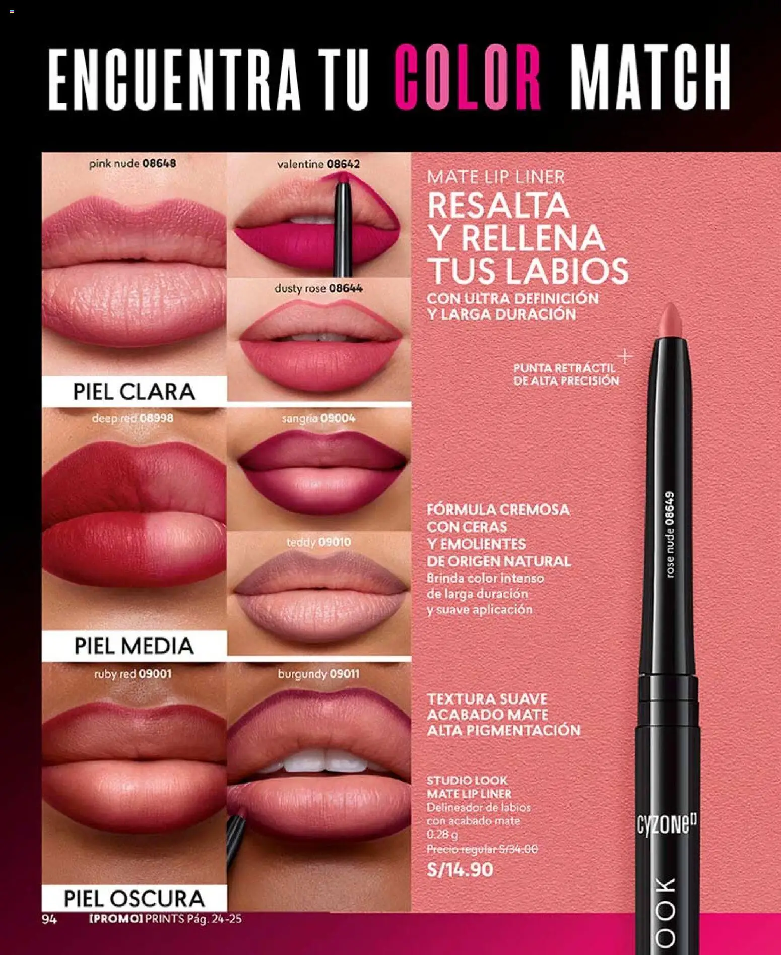 Catálogo CyZone válido desde 04.04.2026 | Página: 106 | Productos: Delineador