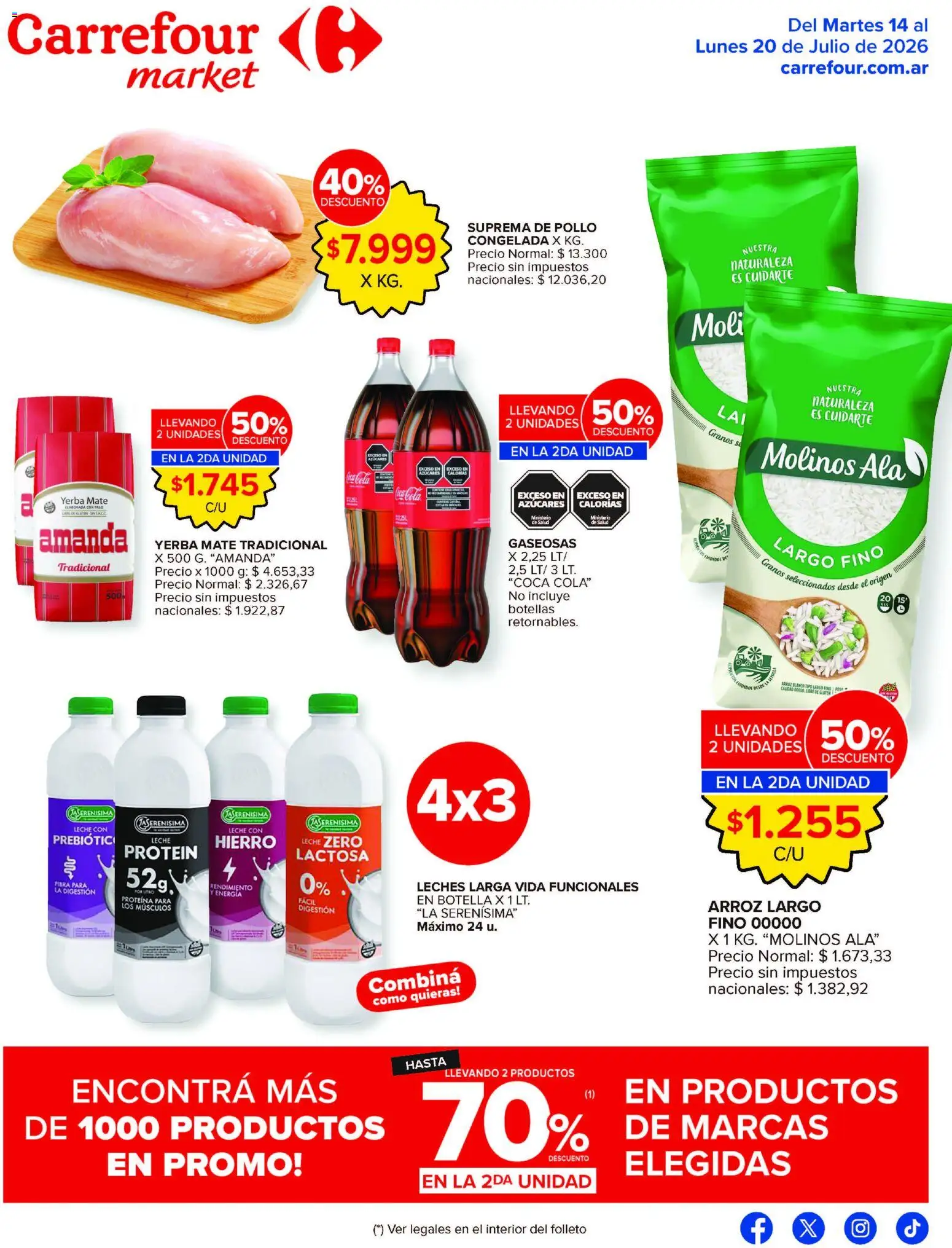 Carrefour ofertas │ válido desde el 14/07/2026 | Página: 34