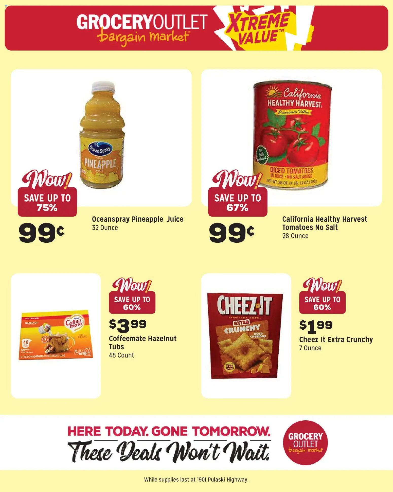 Grocery Outlet Weekly Ad - valid from 07/29/2026 | Page: 9