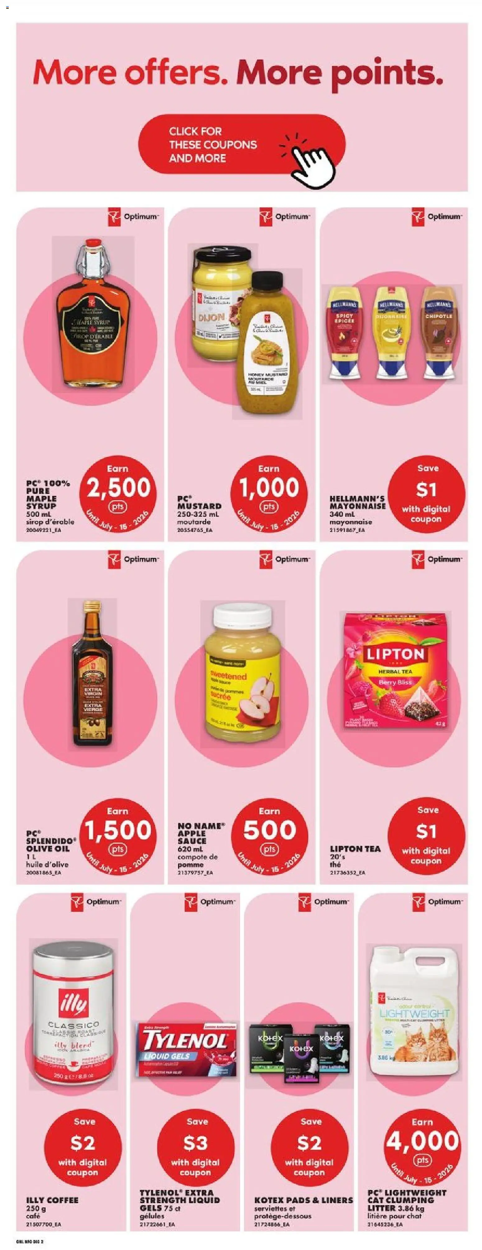 No Frills flyer valid from 11.06.2026 | Page: 12 | Products: Tea, PC, Oil, Coffee