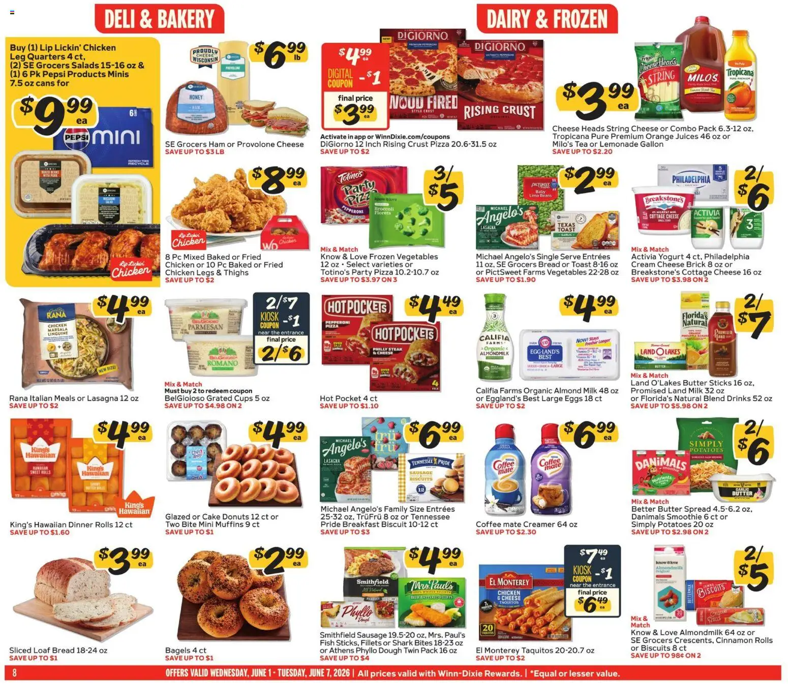 Winn Dixie Weekly Ad - valid from 07/01/2026 | Page: 8