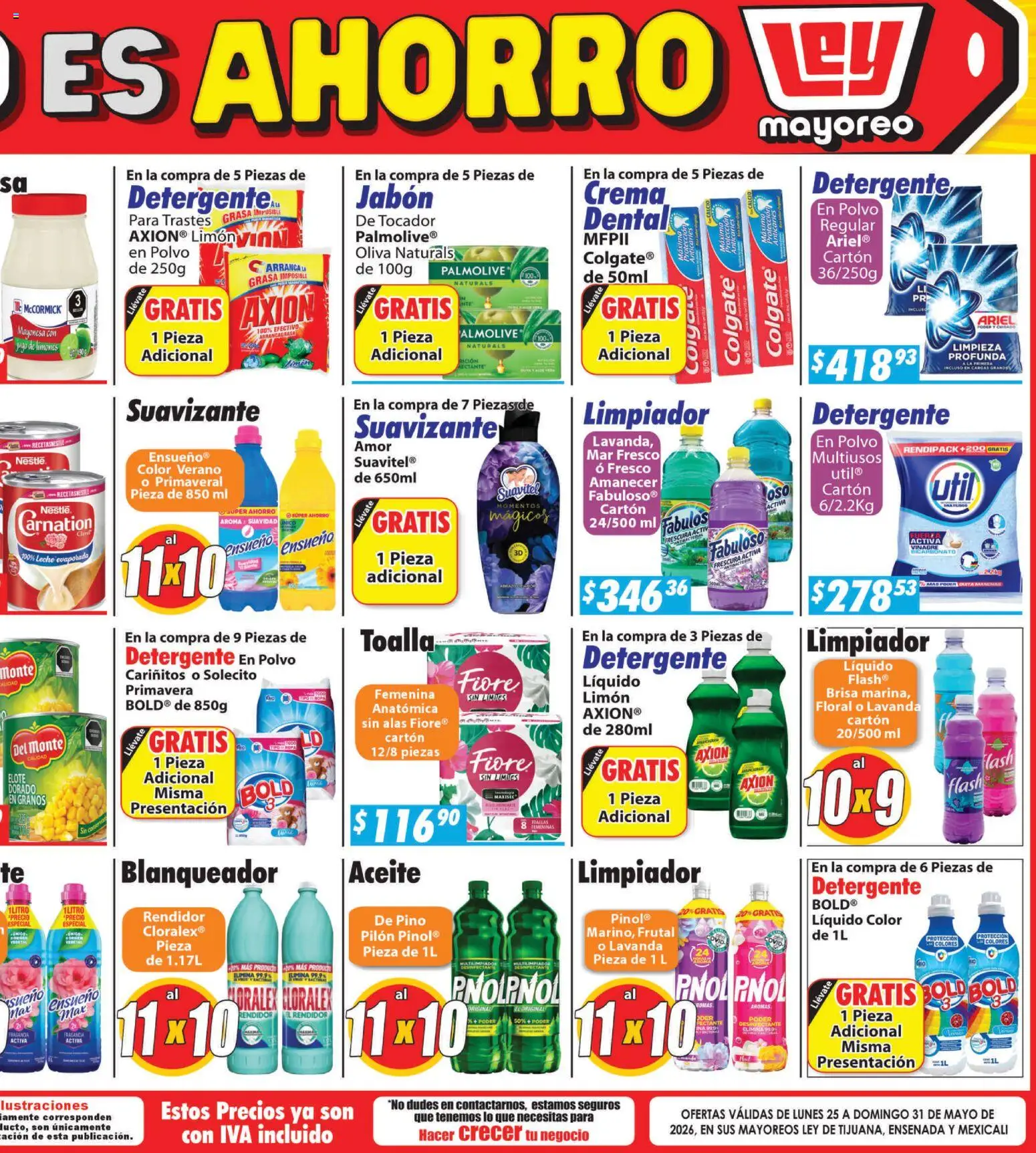 Nuevas ofertas de Casa Ley válidas en toda la República Mexicana desde el 25.05.2026. ¡Encuentra las mejores ofertas en Casa Ley folleto Frontera! | Página: 6