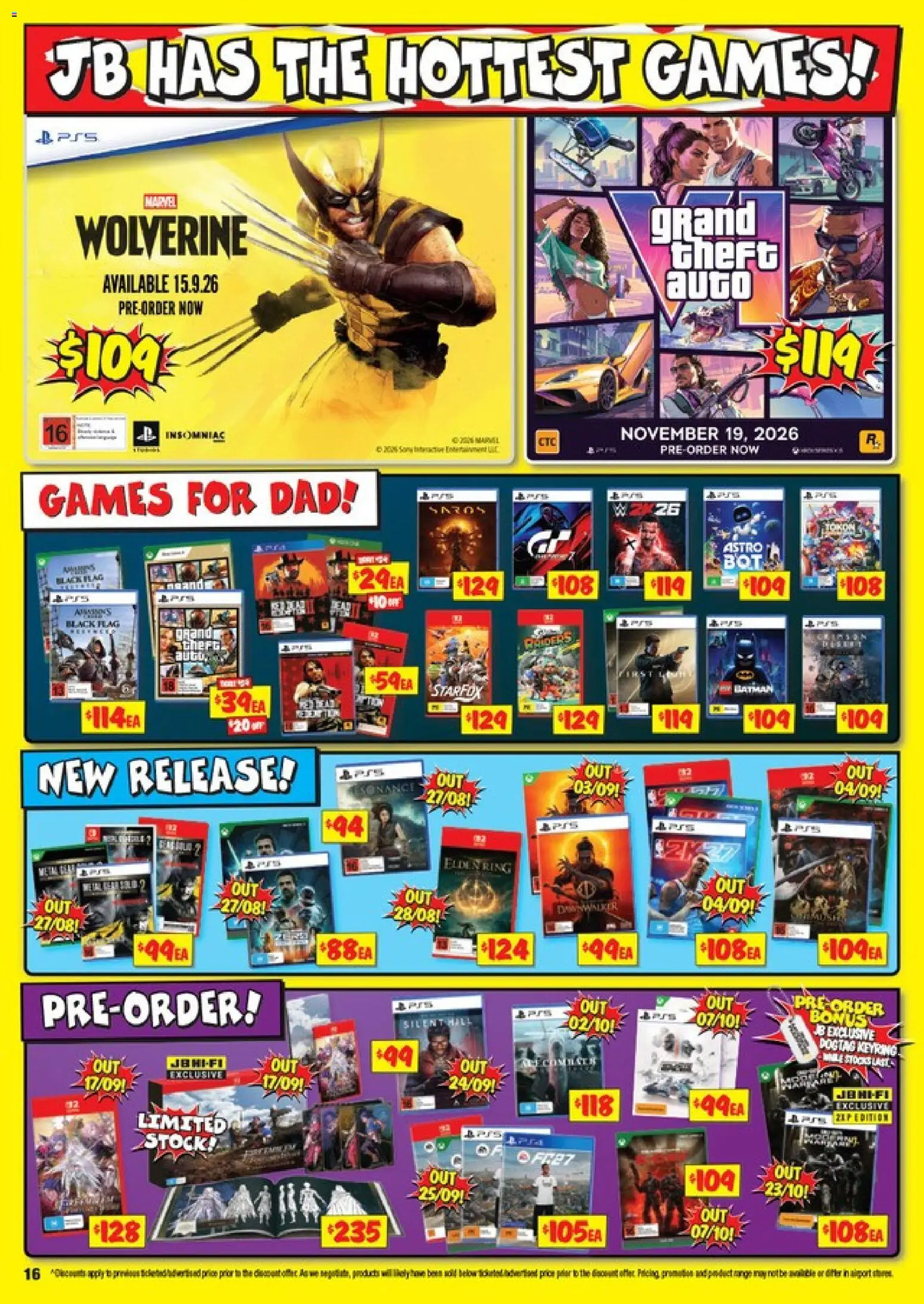 JB Hi-Fi catalogue from 24 Aug 2026 | Page: 16