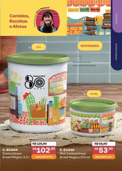 Tupperware catálogo Vitrine 09 - Pré-Visualização do folheto da loja Tupperware, válido de 01/09/2026 | Página: 23 | Produtos: Mandioca, Camarão, Armário