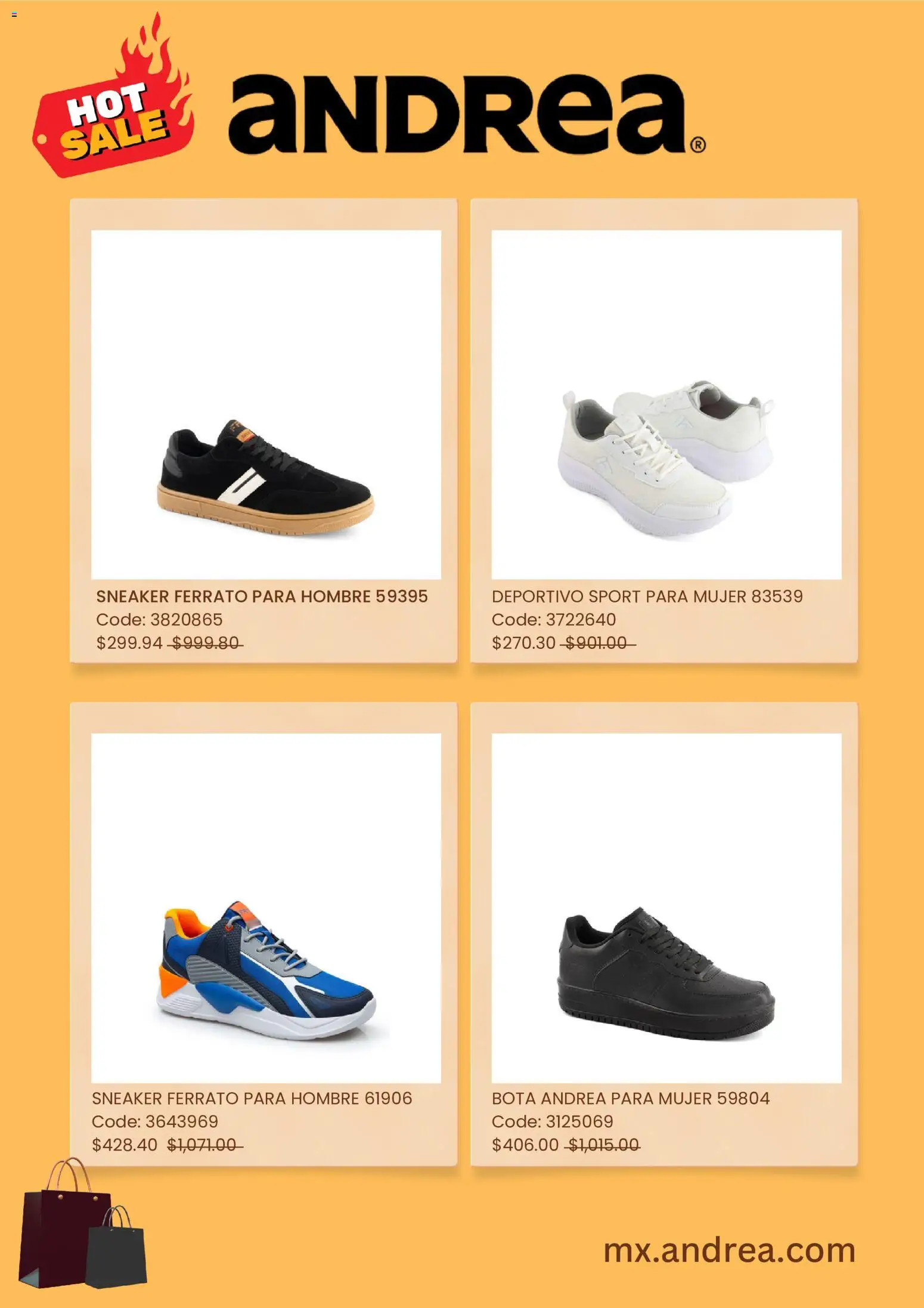 Nuevas ofertas de Andrea válidas en toda la República Mexicana desde el 25.05.2026. ¡Encuentra las mejores ofertas en Andrea Hot Sale! | Página: 2