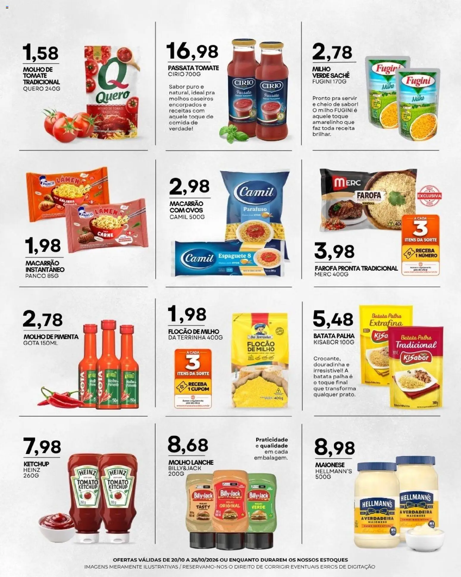 Mercadão Atacadista Folheto - válido de 20/10/2026 | Página: 5