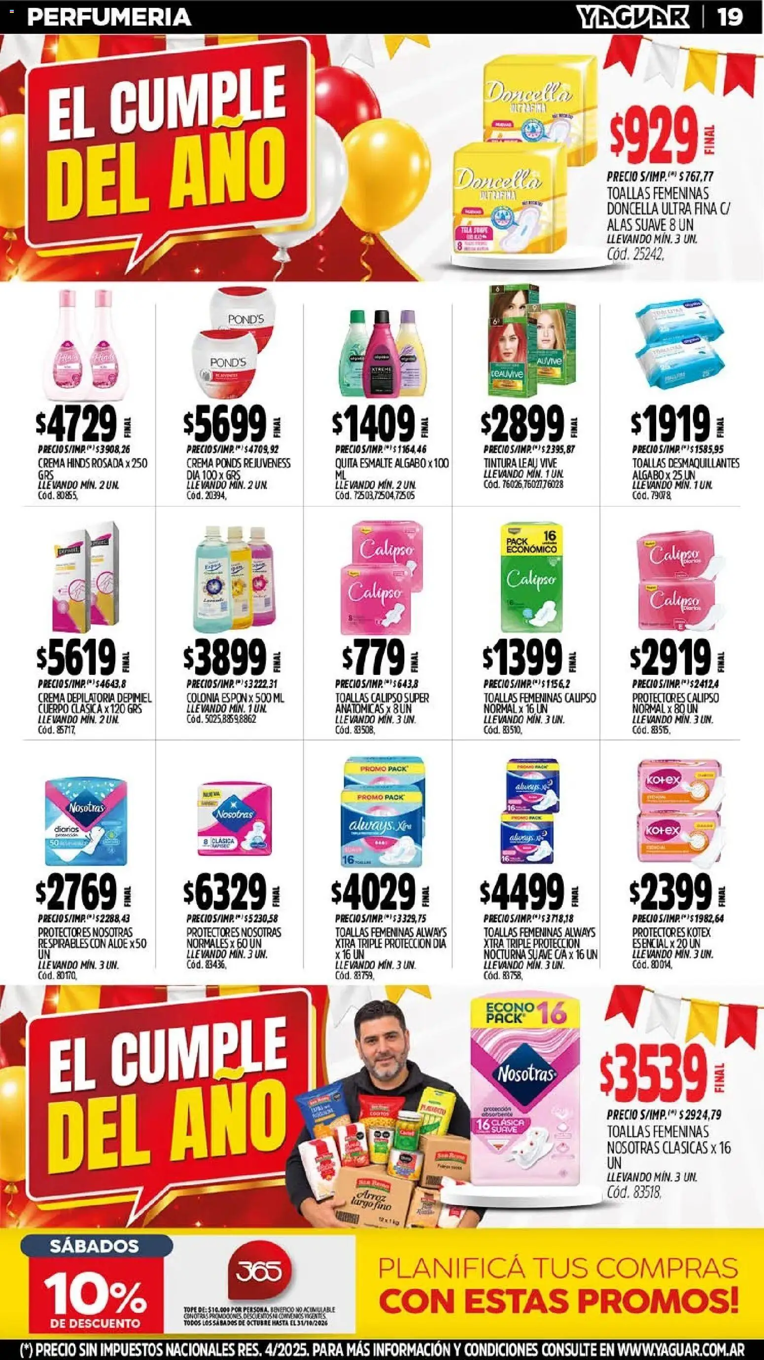 Yaguar - Oferta Semanal Mendoza │ válido desde el 19/10/2026 | Página: 21