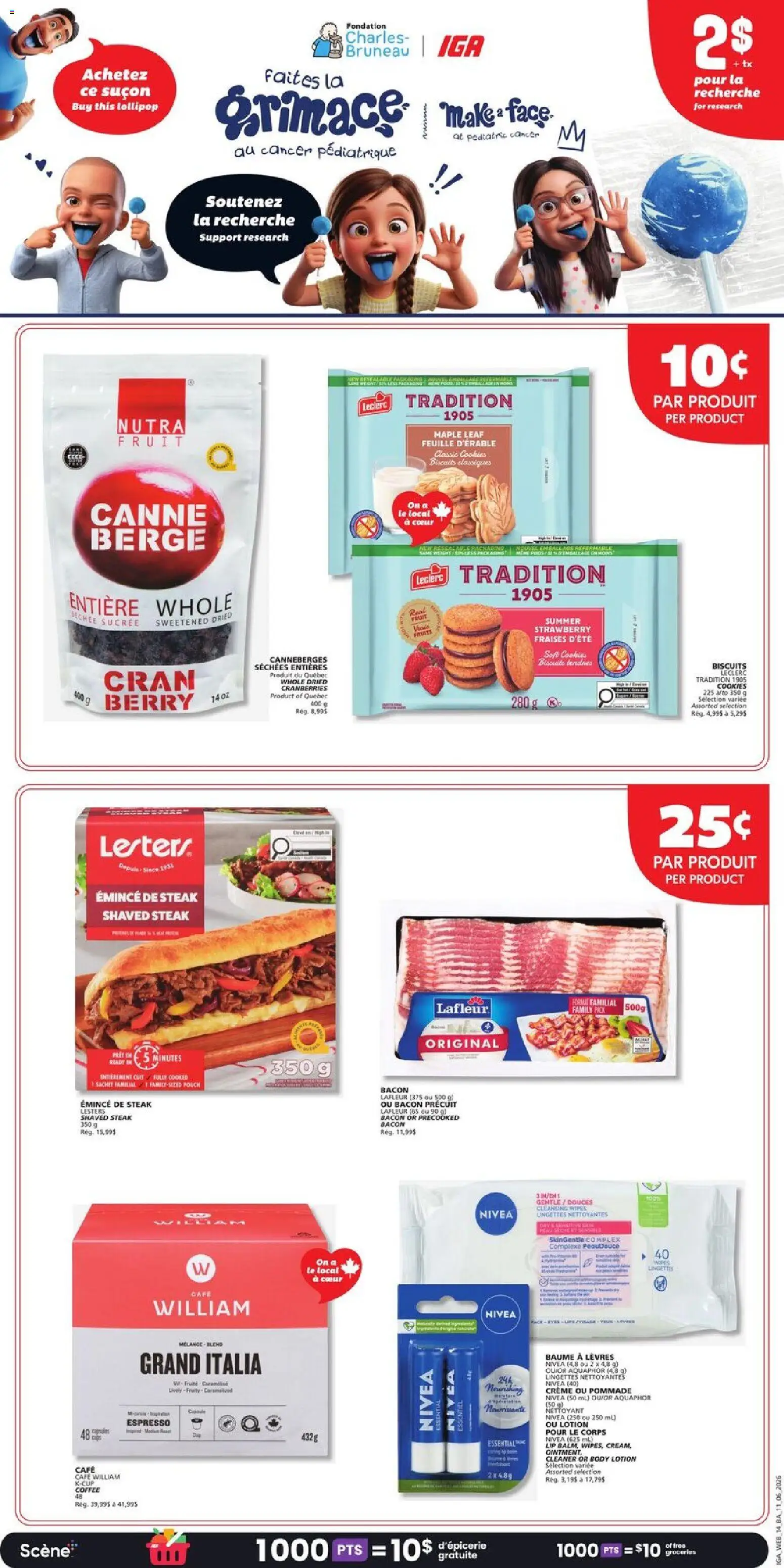 IGA flyer valid from 11.06.2026 | Page: 18 | Products: Cookies, Body lotion, Coffee
