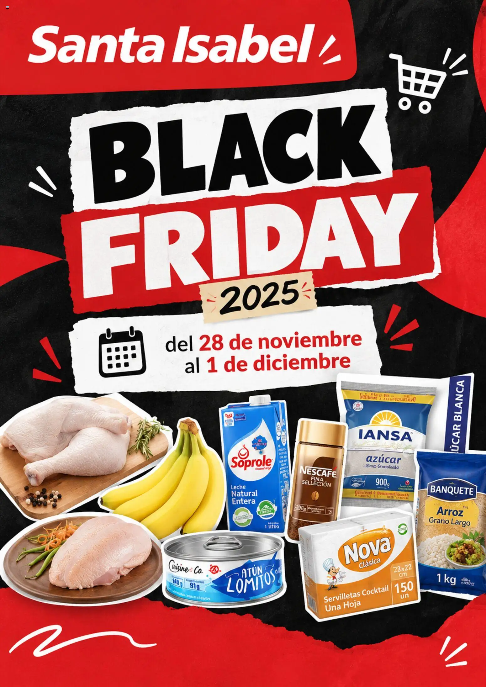 Santa Isabel Black Friday aviso │ válido desde el 21.10.2026 | Página: 1