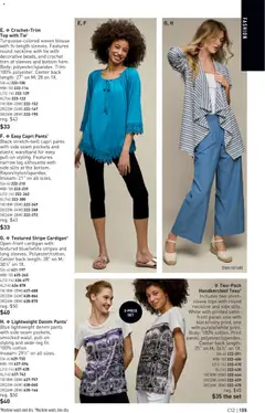 Preview of Avon weekly ads valid from 03.06.2026 | Page: 135 | Products: Crochet, Blouse, Pants, Cardigan