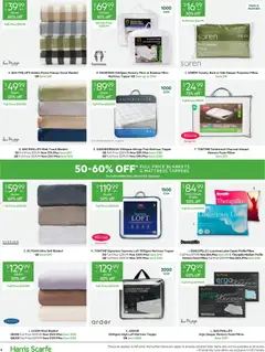 Preview of Harris Scarfe catalogue - valid from 27/06/2026 | Page: 4 | Products: Mattress, Pillow, Blanket, Allergy