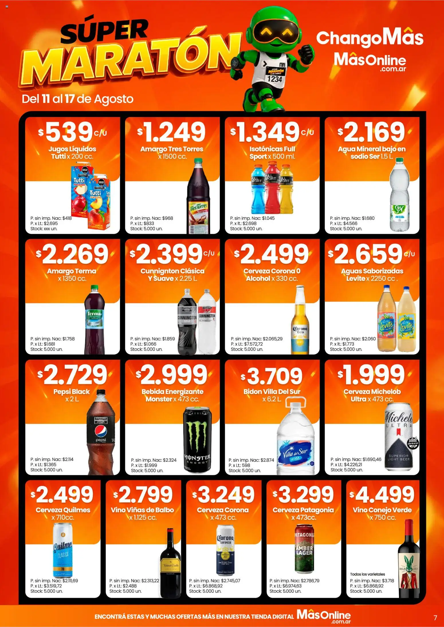 Changomas ofertas │ válido desde el 11/08/2026 | Página: 7
