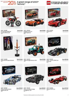 Preview of Deals - Toy Sale - valid from 14/09/2026 | Page: 9 | Products: Charger, Rocket, LEGO