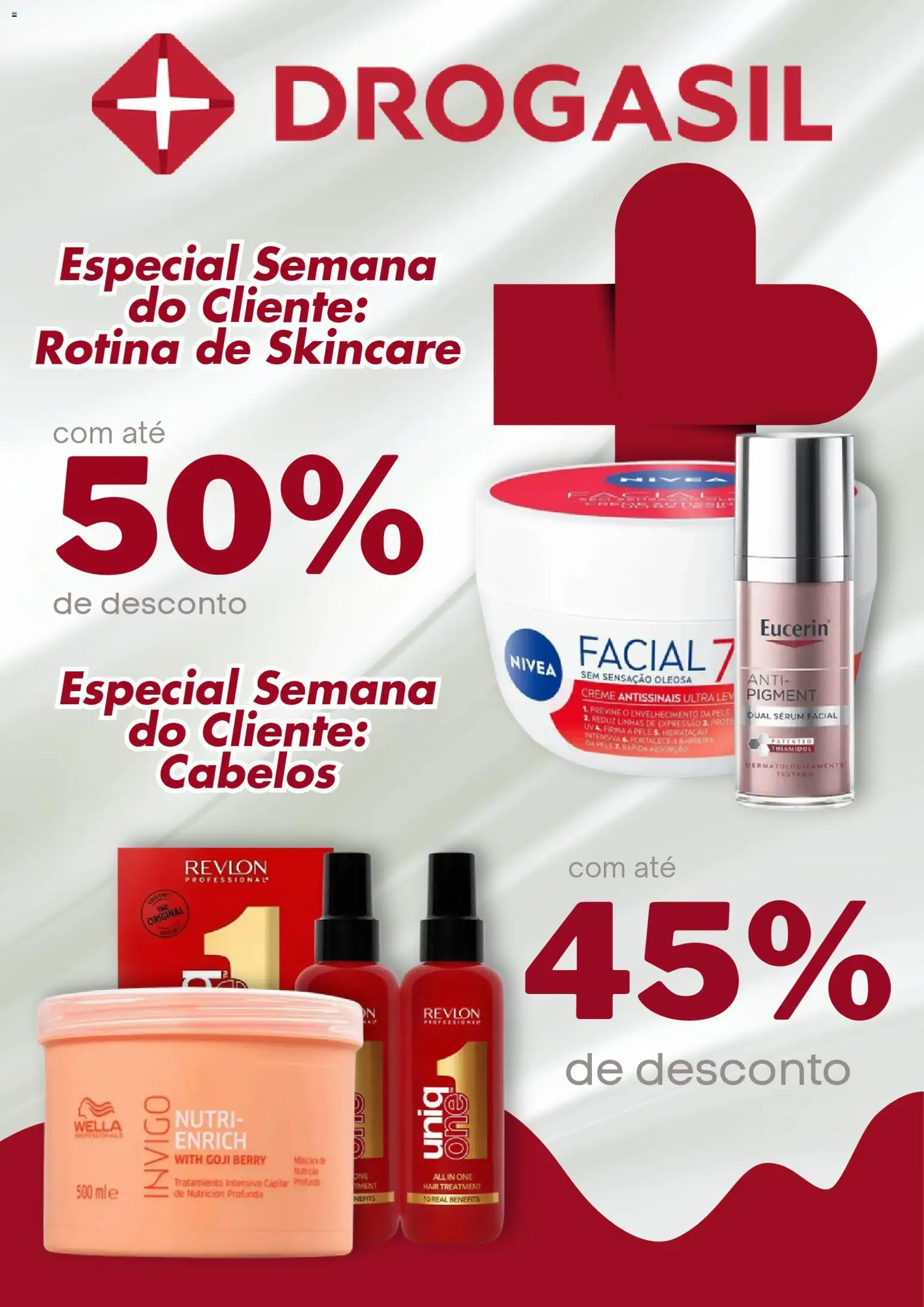 Drogasil Folheto - válido de 14/09/2026 | Página: 1 | Produtos: Goji berry, Sérum, Creme