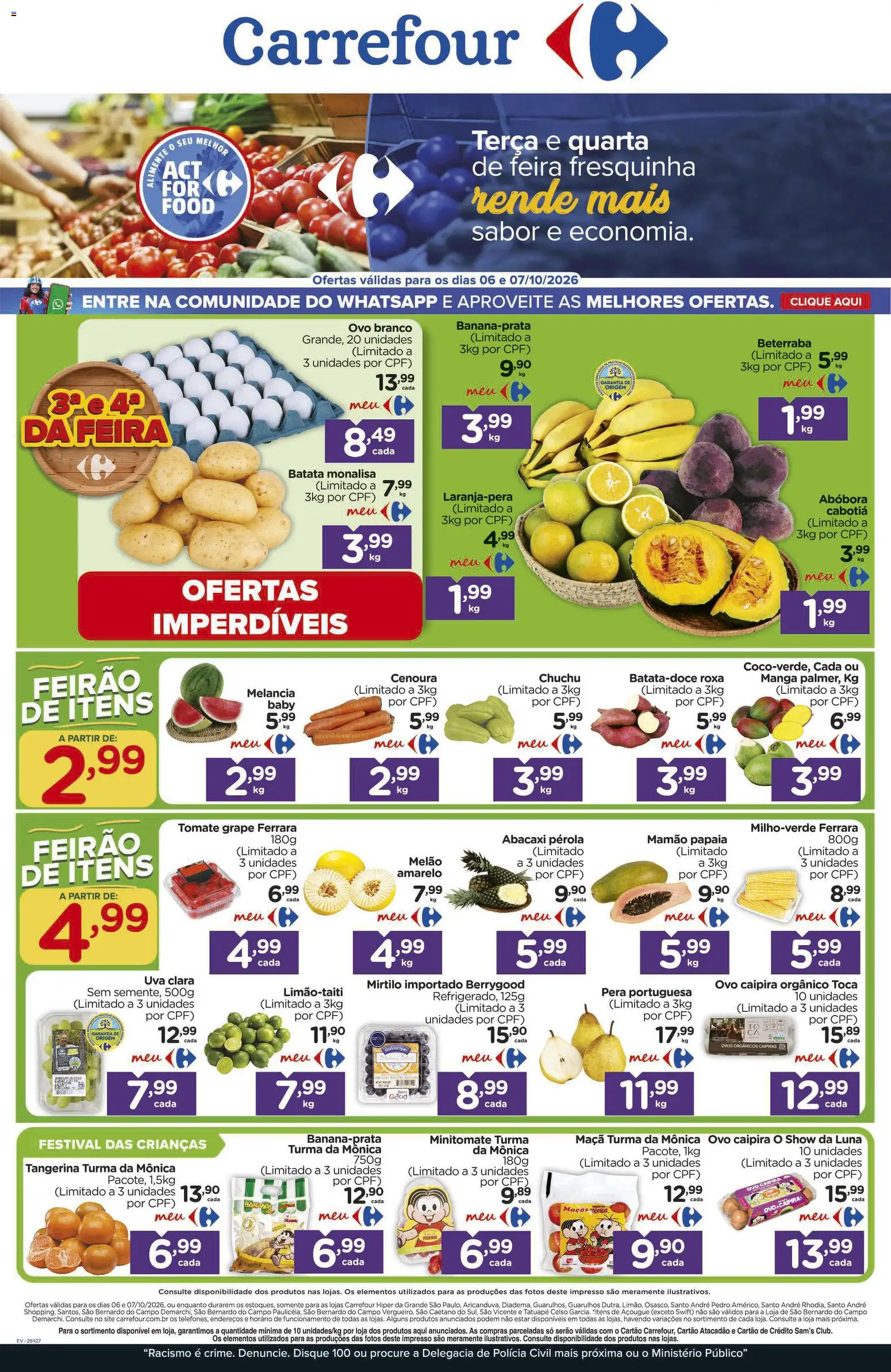 Carrefour Folheto - válido de 06/10/2026 | Página: 1