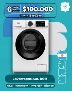 Vista previa Casa del Audio catálogo válido desde el 19.05.2026 | Página: 6 | Productos: Lavarropas