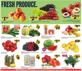 Preview of Winn Dixie weekly ads valid from 07/08/2026 | Page: 2 | Products: Tomatoes, Potatoes, Vegetables, Grapes