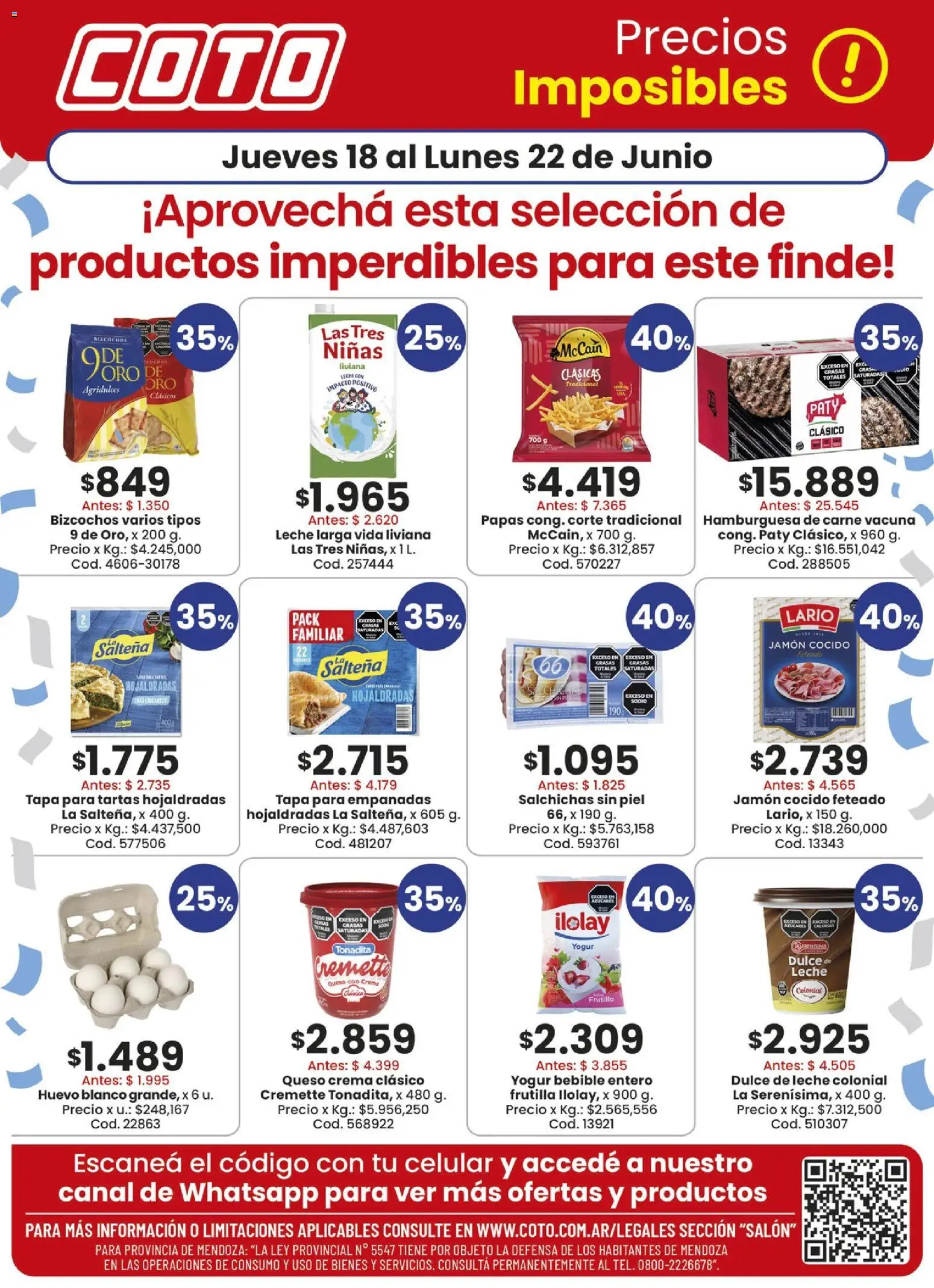 Coto - Salon Productos Motivo │ válido desde el 18.06.2026 | Página: 1