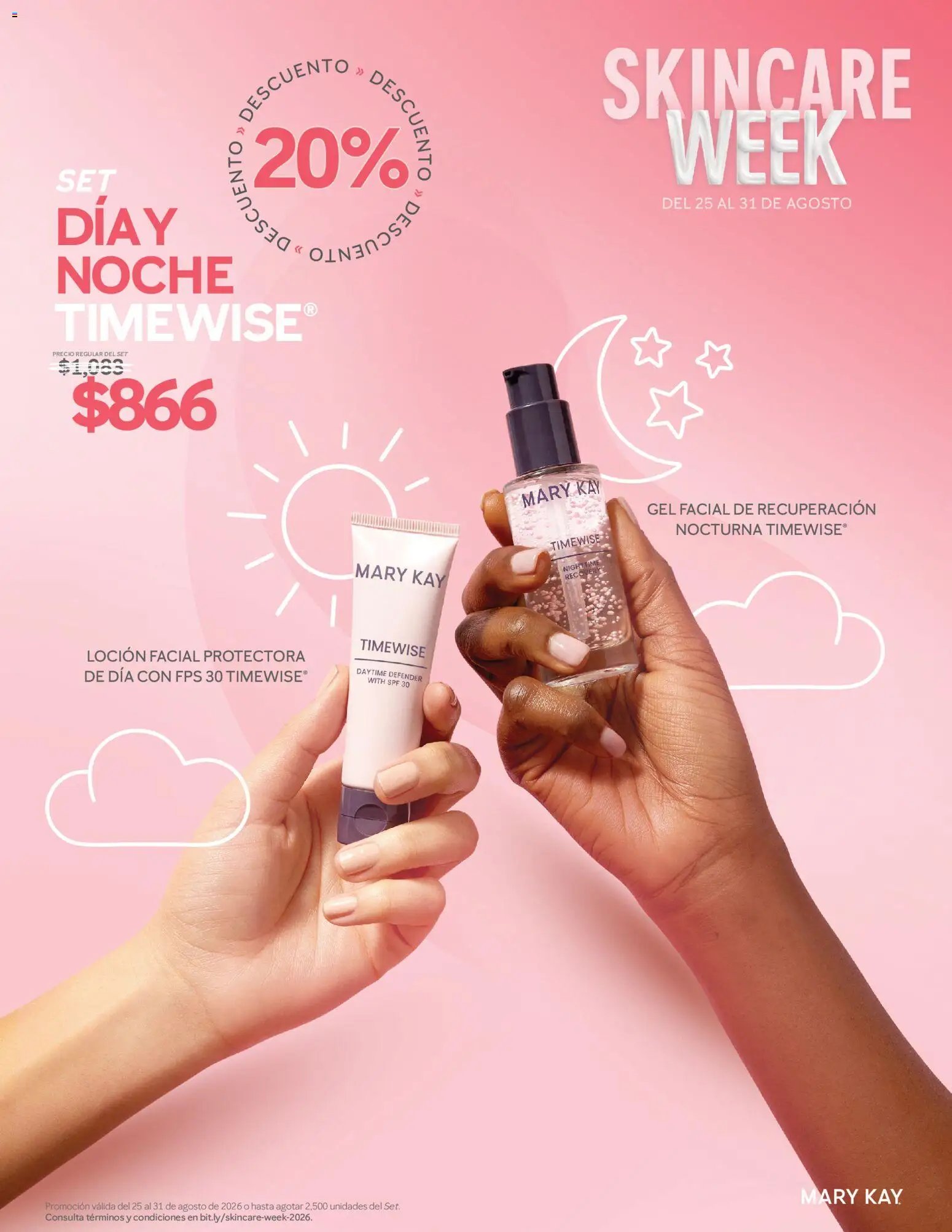 Nuevas ofertas de Mary Kay válidas en toda la República Mexicana desde el 25/08/2026. ¡Encuentra las mejores ofertas en Catálogo Mary Kay Skincare Week! | Página: 4 | Productos: Loción