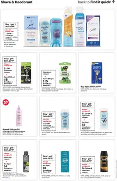 Preview of CVS Pharmacy weekly ads valid from 07/12/2026 | Page: 14 | Products: Axe, Deodorant, Mango