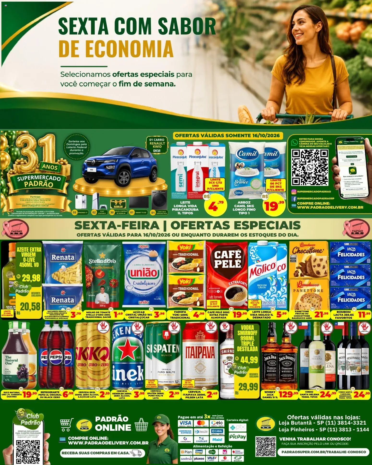 Supermercado Padrão Folheto - válido de 16/10/2026 | Página: 1