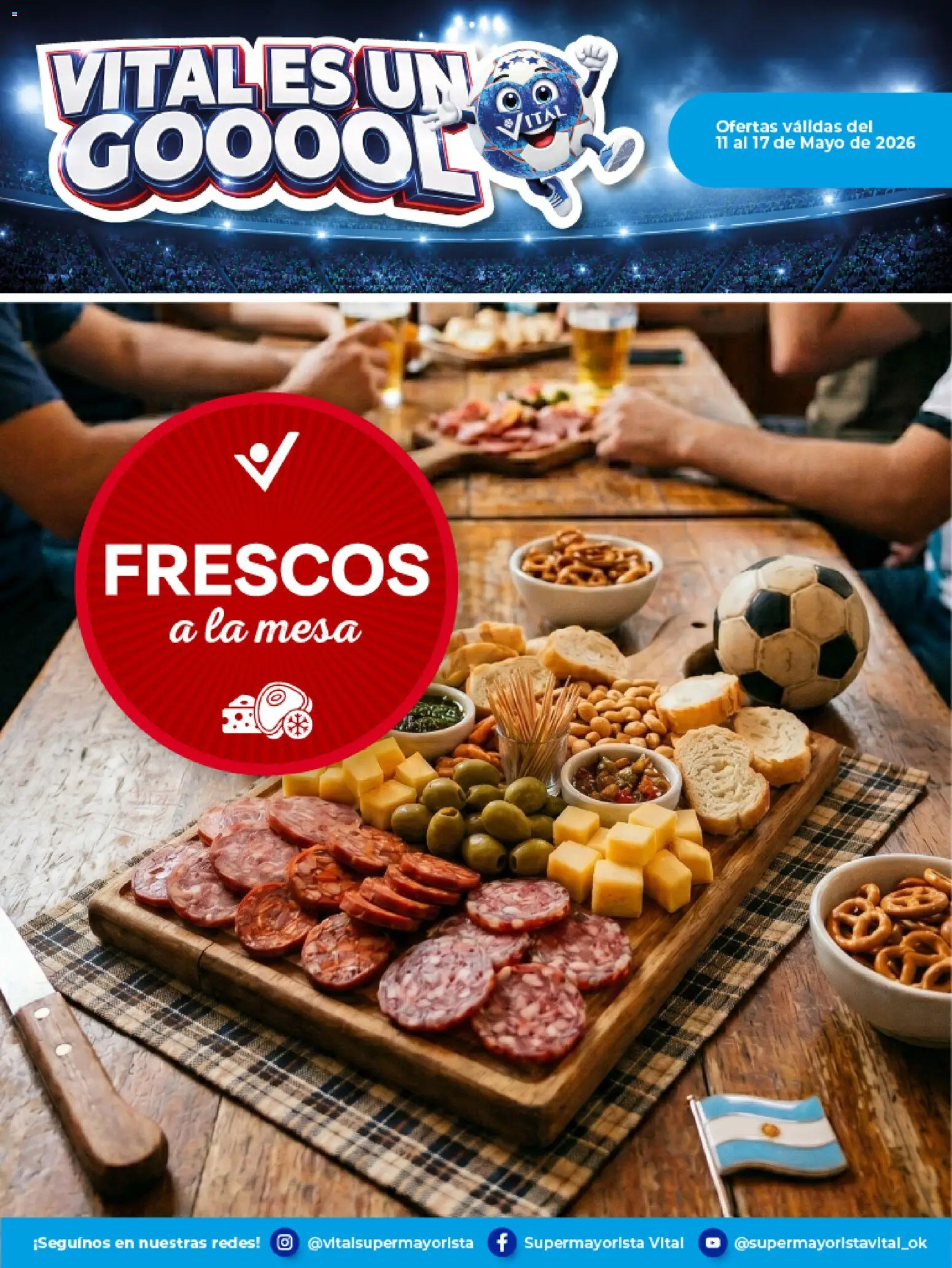 Vital Ofertas Especial de frescos  │ válido desde el 11.05.2026 | Página: 1 | Productos: Mesa