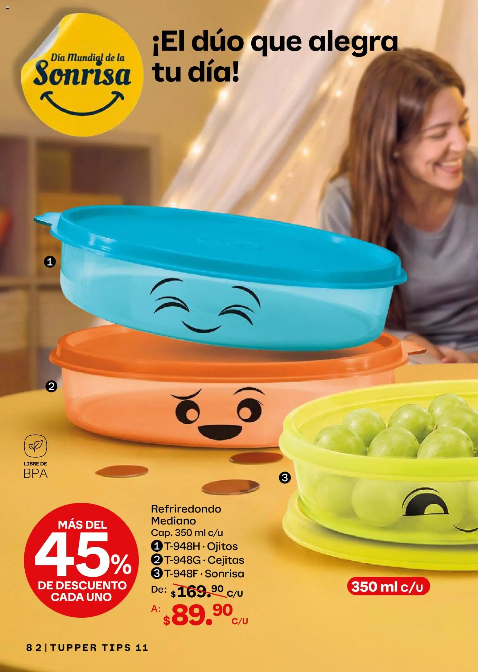 Nuevas ofertas de Tupperware válidas en toda la República Mexicana desde el 05/10/2026. ¡Encuentra las mejores ofertas en Tupperware catálogo! | Página: 82