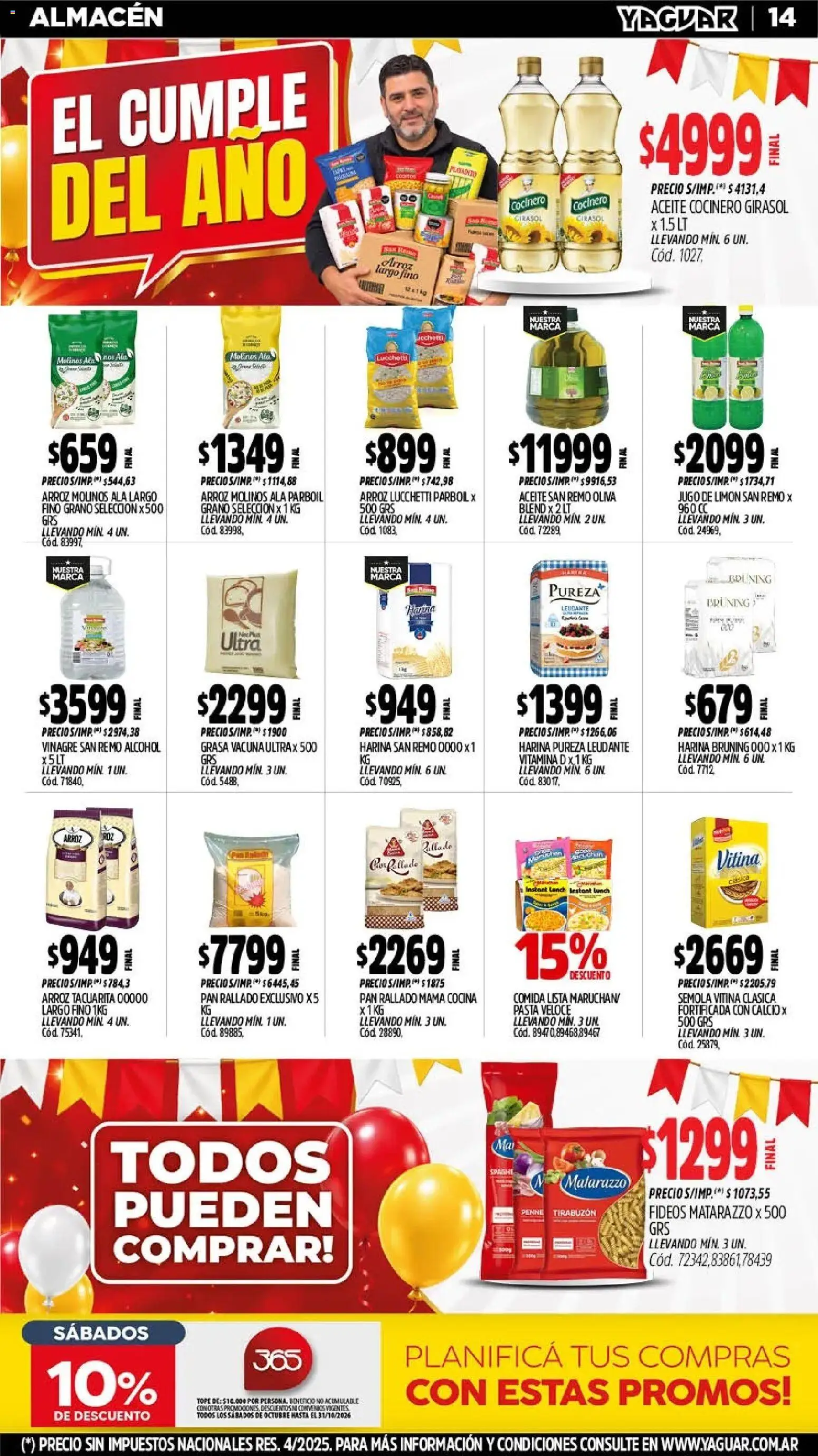 Yaguar - Ofertas │ válido desde el 05/10/2026 | Página: 13