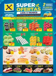 X Supermercados ofertas Osasco - Pré-Visualização do folheto da loja X Supermercados, válido de 02/09/2026