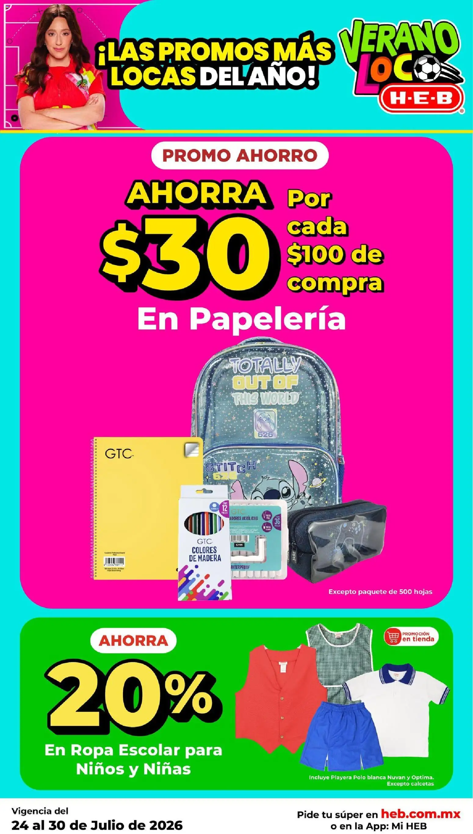 Nuevas ofertas de H-E-B válidas en toda la República Mexicana desde el 24/07/2026. ¡Encuentra las mejores ofertas en H-E-B folleto! | Página: 10