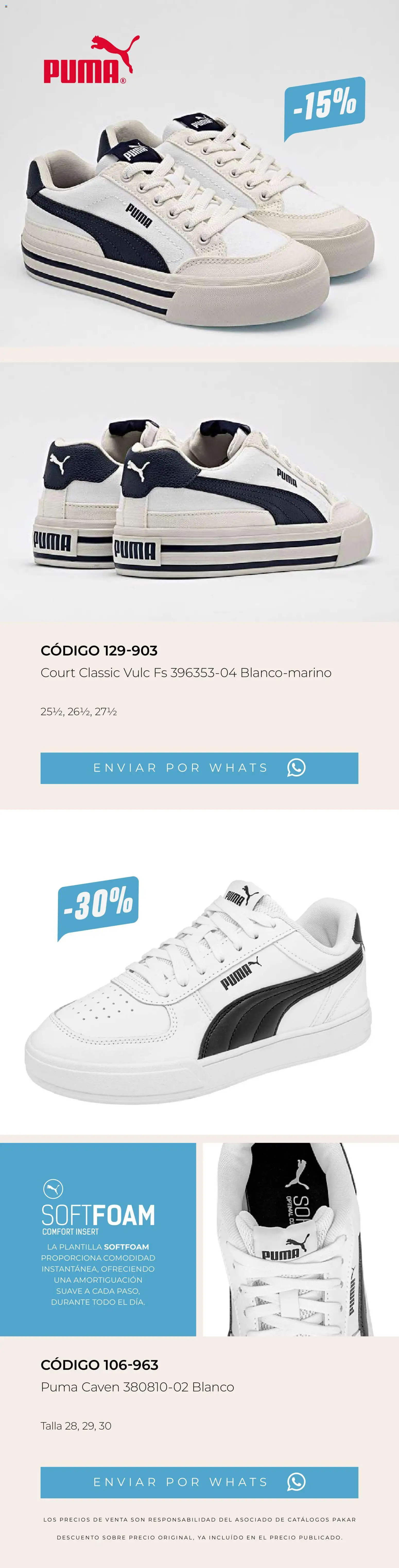 Nuevas ofertas de SC Pakar válidas en toda la República Mexicana desde el 13.03.2026. ¡Encuentra las mejores ofertas en SC Pakar catálogo Últimos pares premium ! | Página: 73