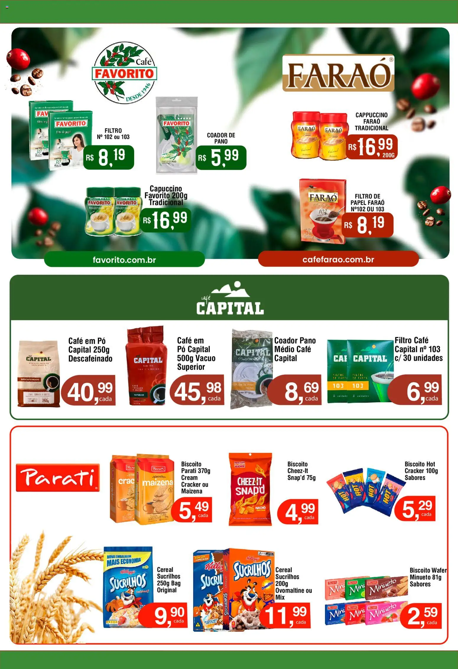 Royal Supermercados Folheto - válido de 29/06/2026 | Página: 12 | Produtos: Pó, Biscoito, Café, Sucrilhos
