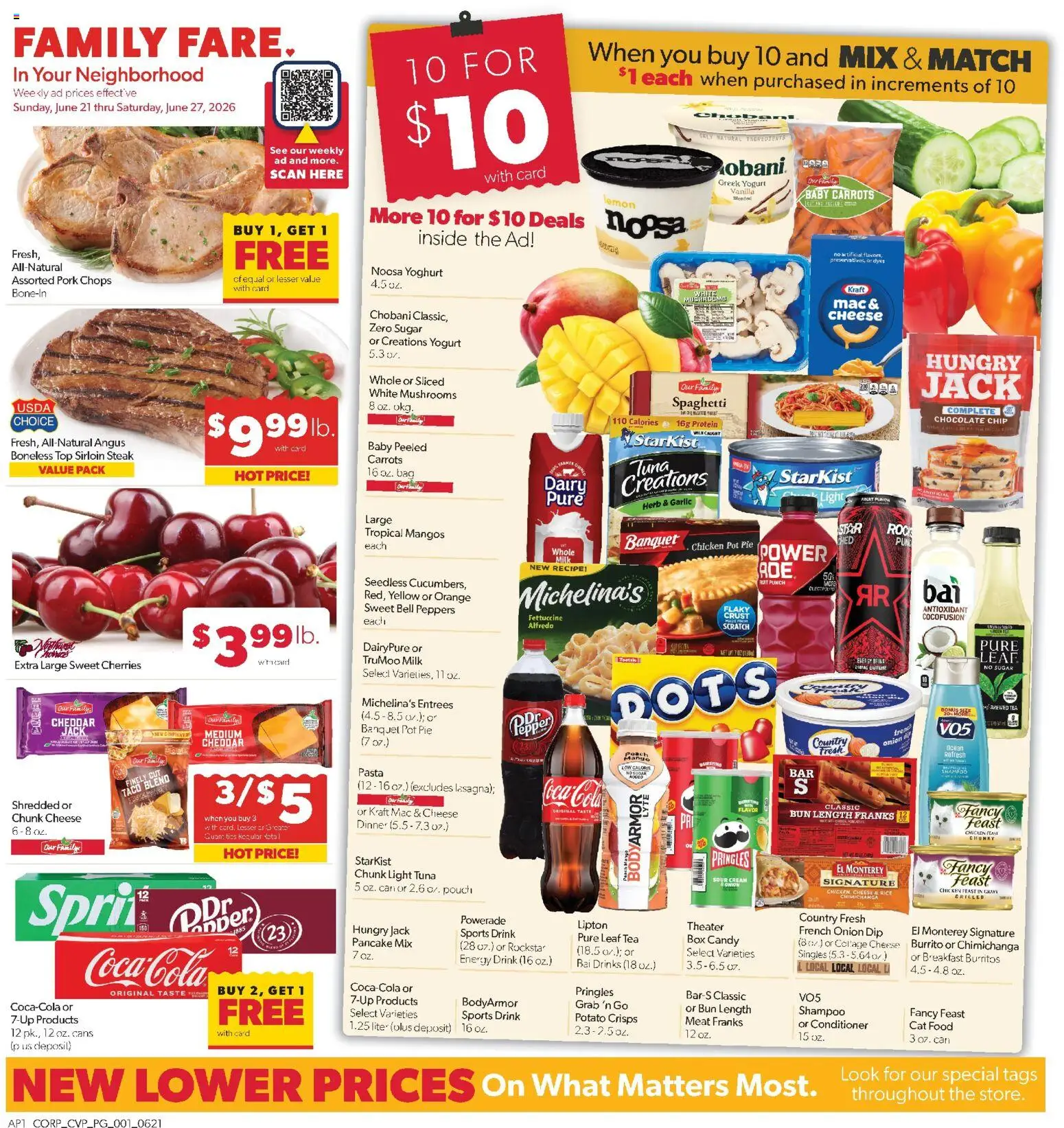 Family Fare Weekly Ad - valid from 21.06.2026 | Page: 1