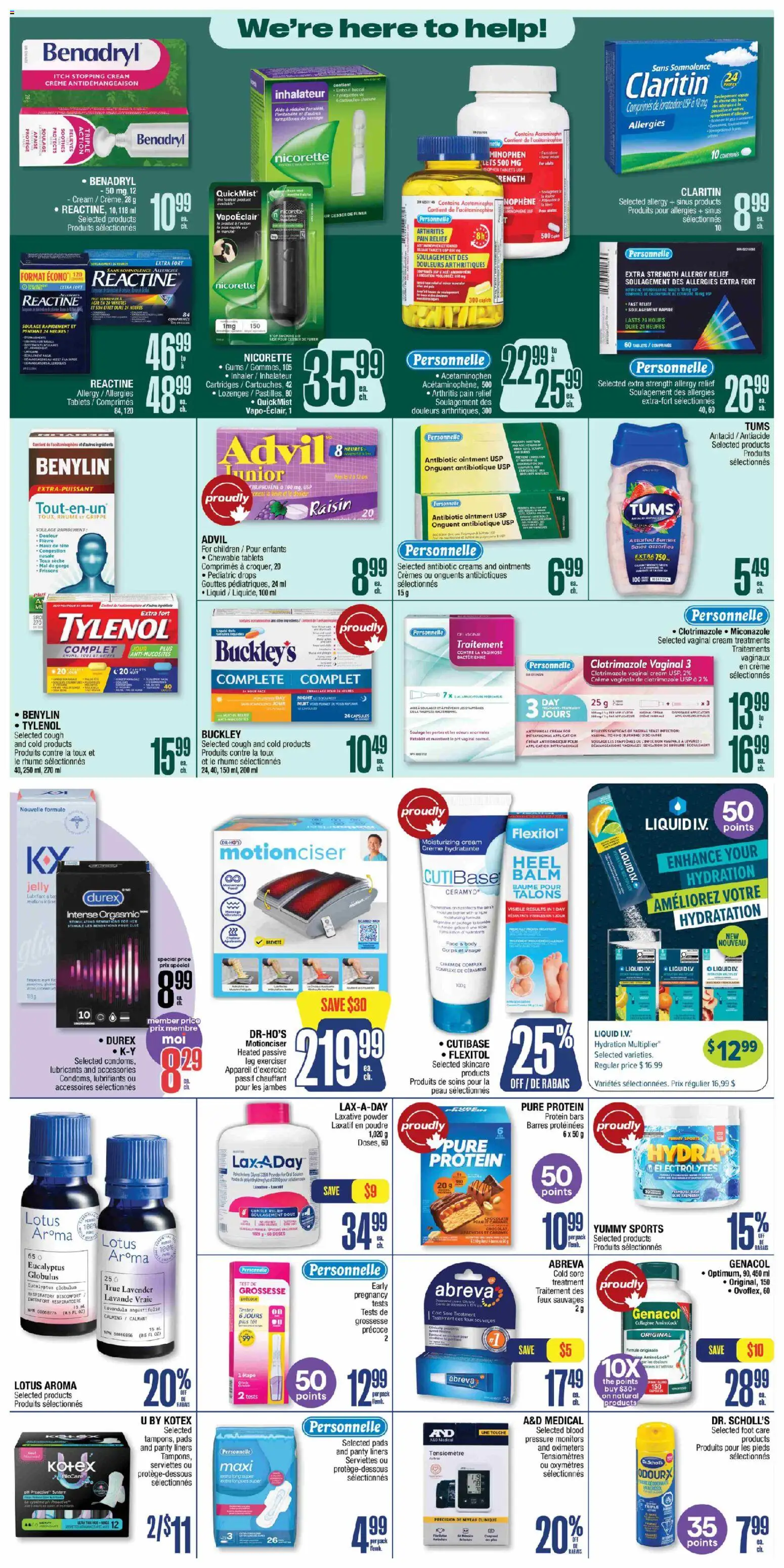 Jean Coutu flyer valid from 07.05.2026 | Page: 7 | Products: Cream, Powder