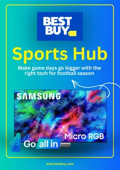 Preview of Best Buy weekly ads valid from 09/01/2026