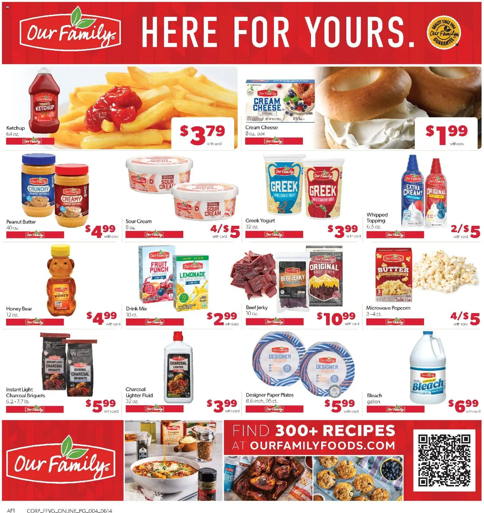 Family Fare Weekly Ad - MI - valid from 14.06.2026 | Page: 9 | Products: Butter, Yogurt, Beef, Ketchup