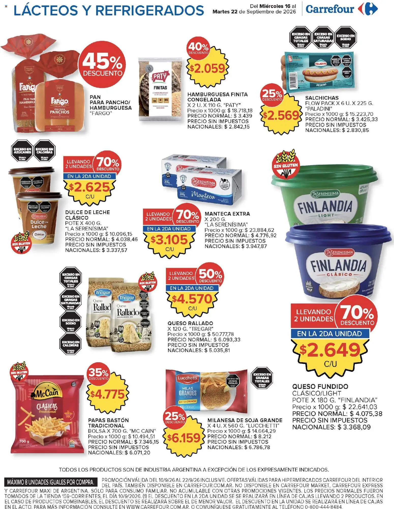 Carrefour Ofertas │ válido desde el 16/09/2026 | Página: 7