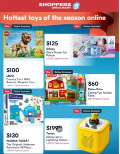 Preview of Shoppers flyer - Toy guide from shop Shoppers valid from Oct 2, 2026