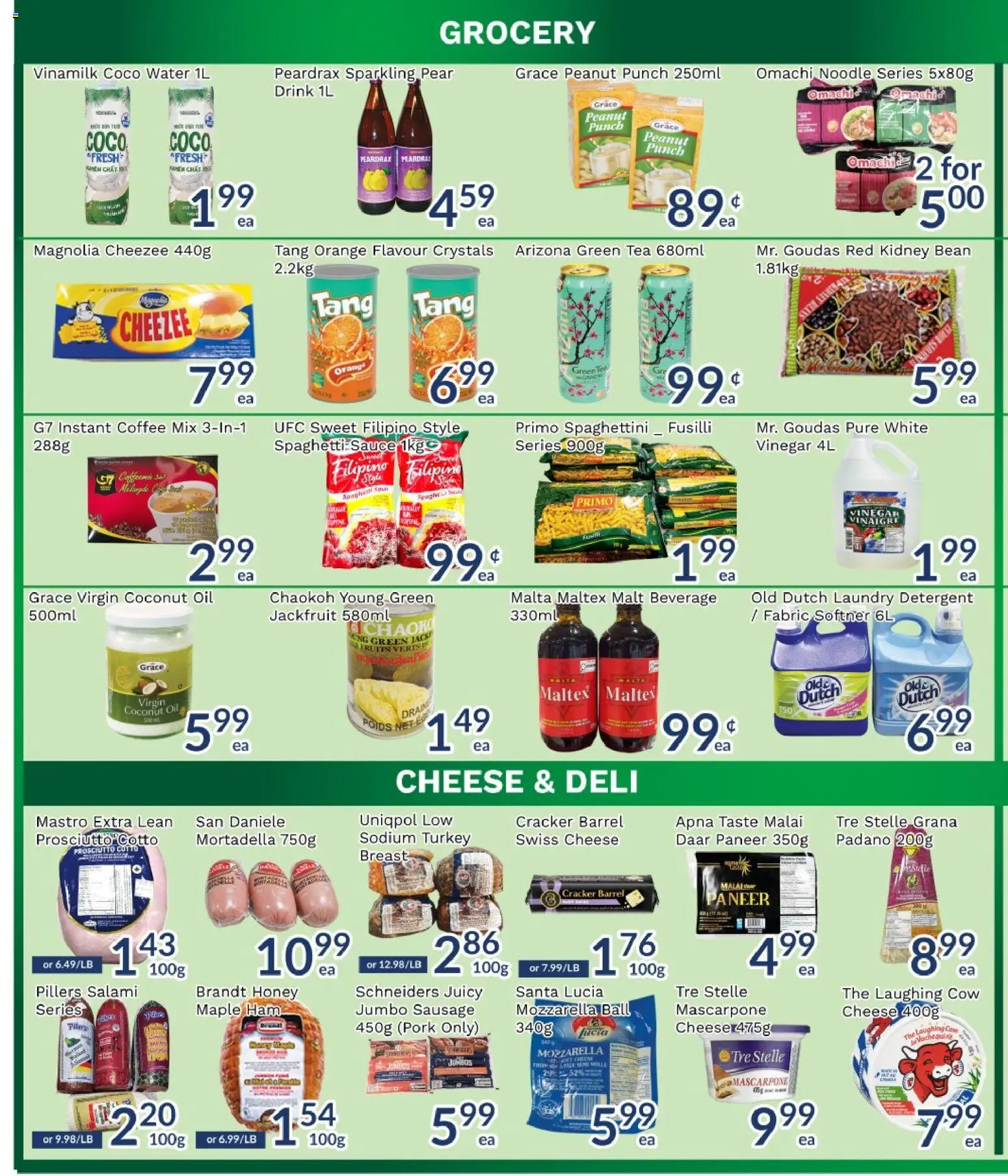 Oceans flyer valid from Jul 3, 2026 | Page: 3 | Products: Tea, Detergent, Salami, Ham