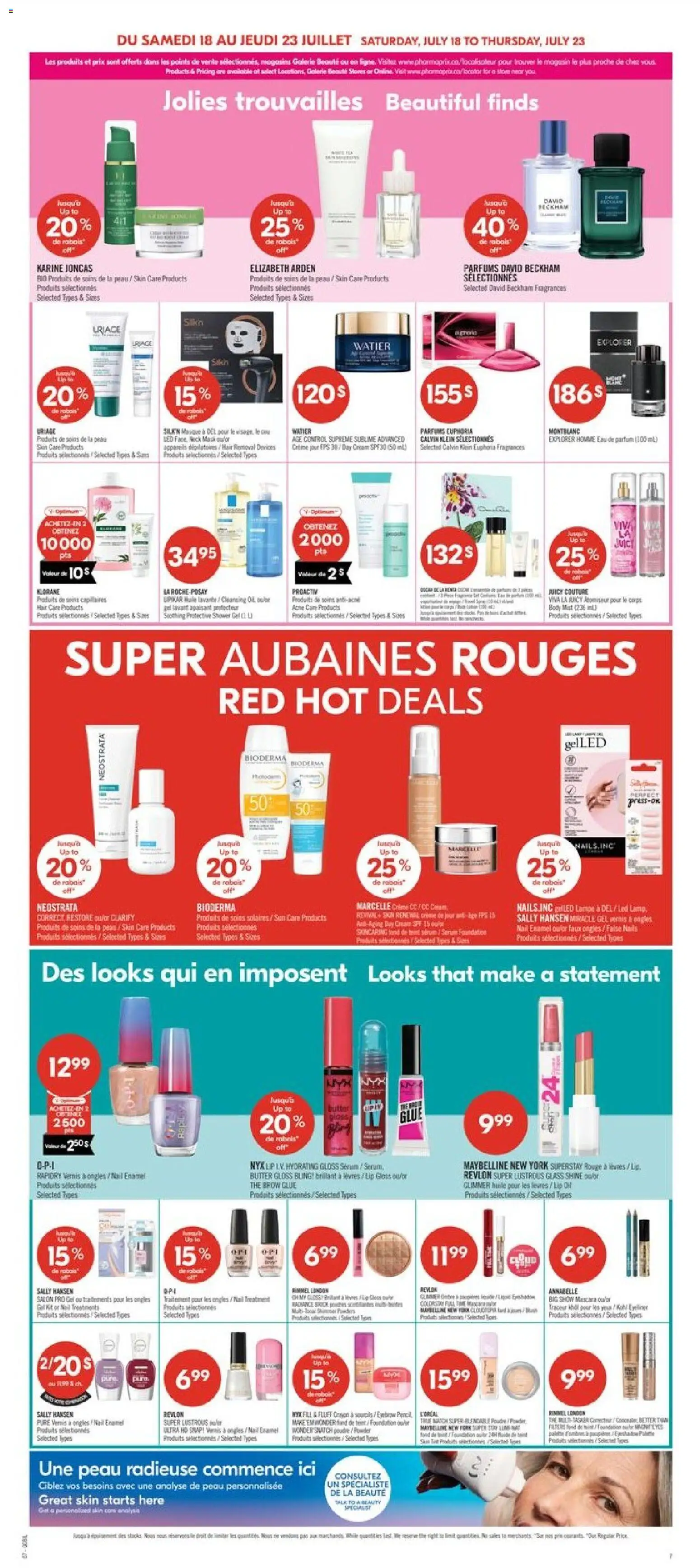 Pharmaprix flyer valid from Jul 17, 2026 | Page: 11