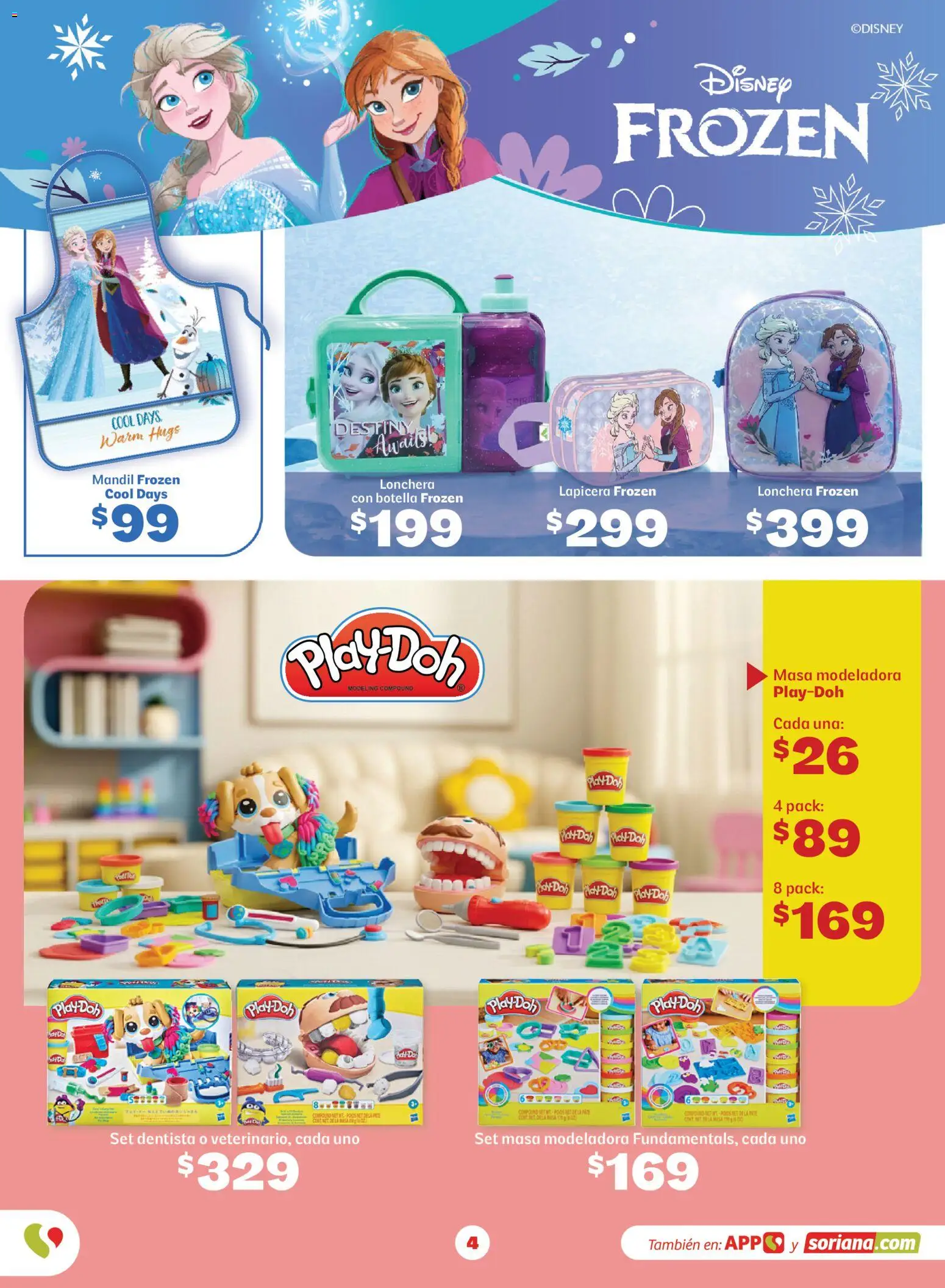 Nuevas ofertas de Soriana válidas en toda la República Mexicana desde el 20/07/2026. ¡Encuentra las mejores ofertas en Soriana Regresa a clases ¡Bien listo! Híper Nacional! | Página: 4 | Productos: Botella