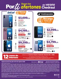 Vista previa de Chedraui folleto Por Ti ofertones, nuevo folleto de la tienda, válido en México a partir del 20/07/2026 | Página: 16 | Productos: Smartphone