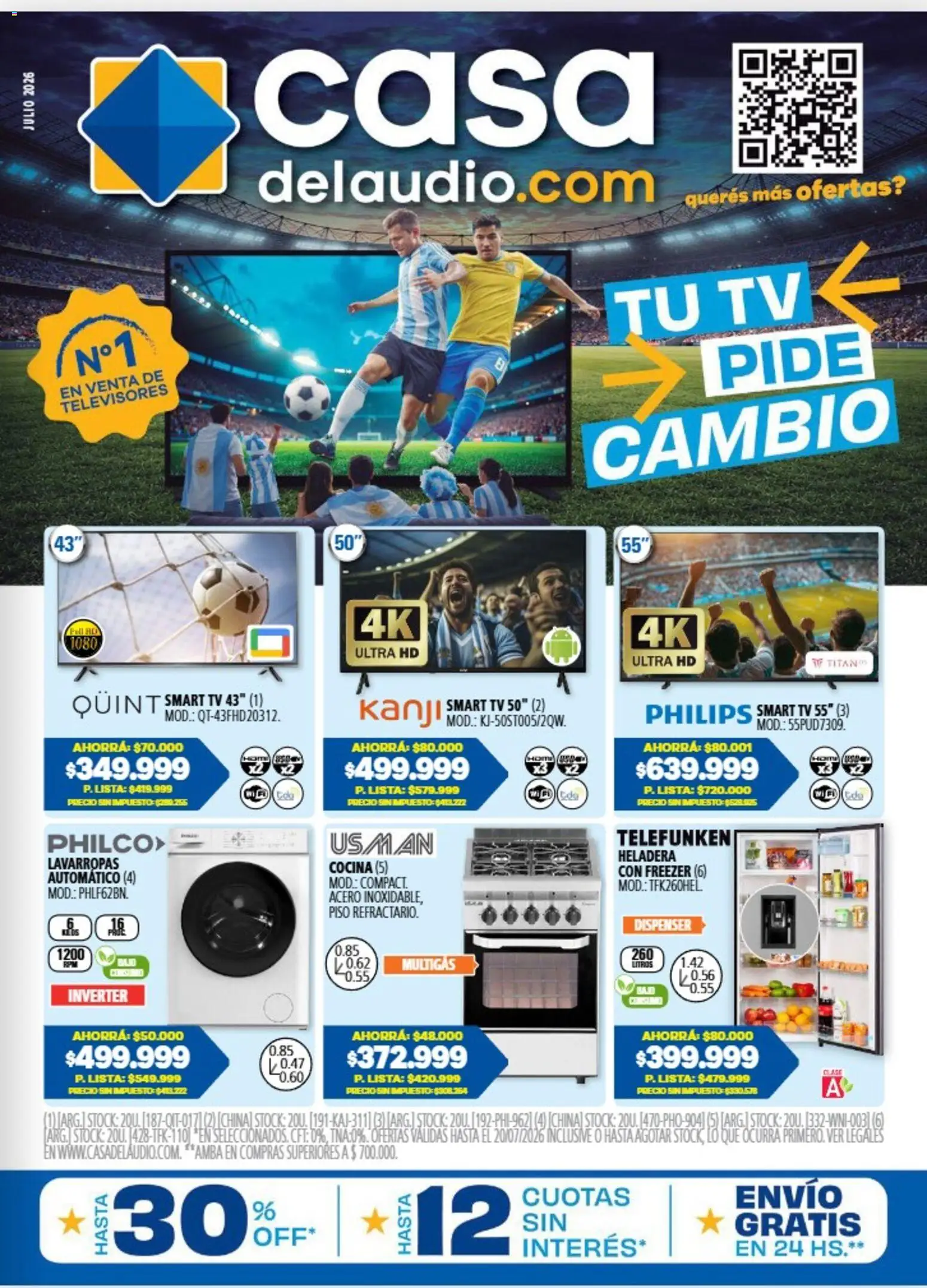 Casa del Audio catálogo │ válido desde el 08/07/2026 | Página: 1