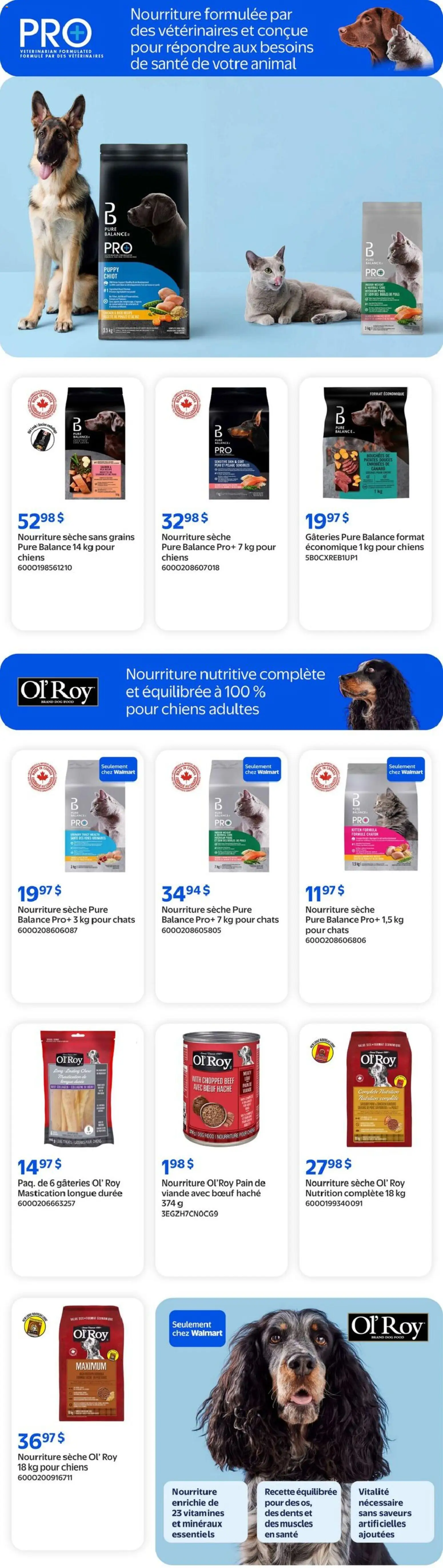 Walmart flyer valid from Aug 27, 2026 | Page: 2 | Products: Beef, Grains, Food, Coat