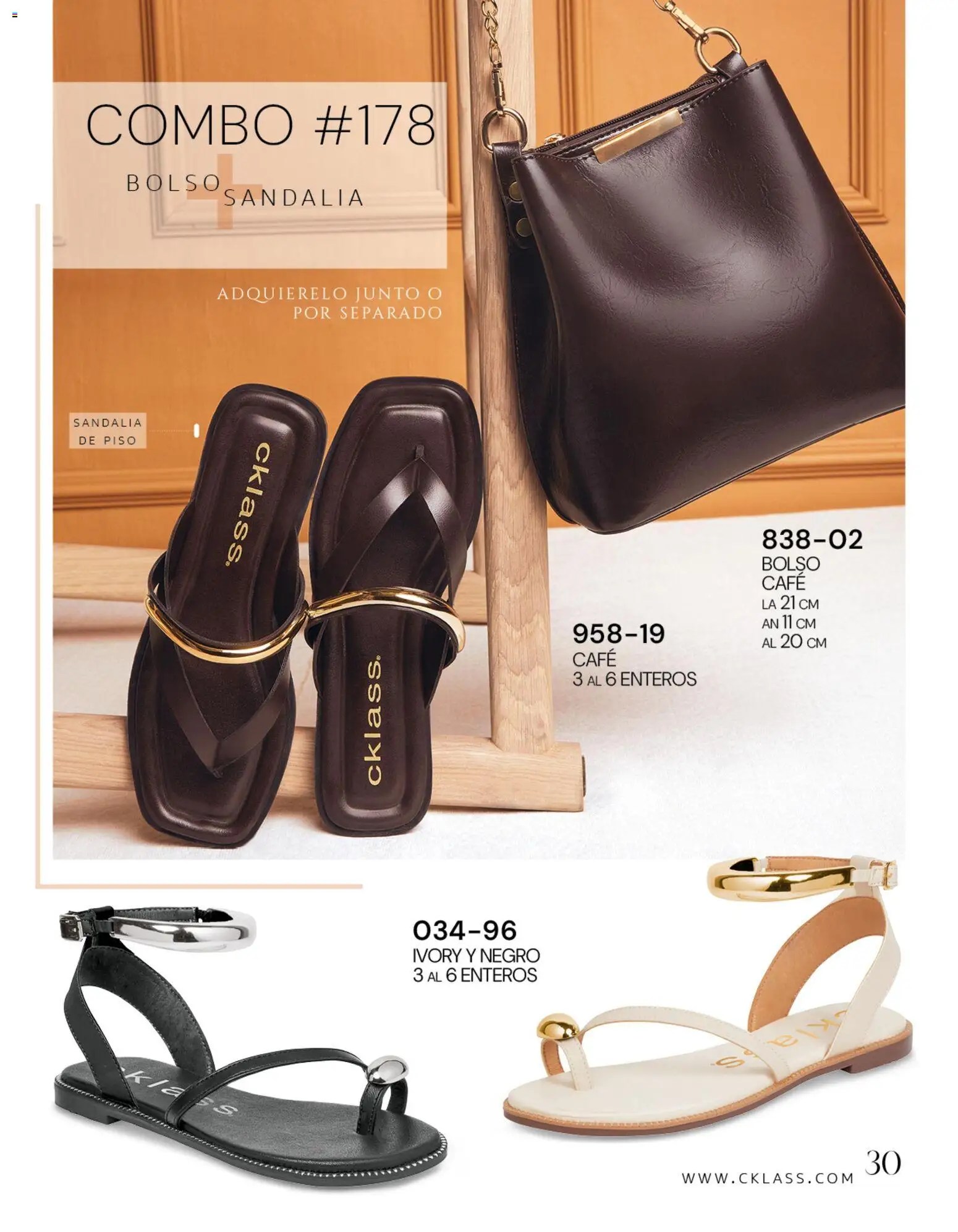 Nuevas ofertas de Cklass válidas en toda la República Mexicana desde el 08/07/2026. ¡Encuentra las mejores ofertas en Cklass catálogo Gala y glamour! | Página: 65 | Productos: Bolso, Café